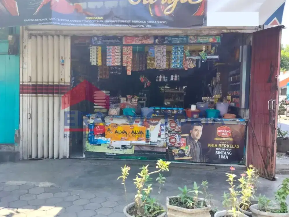 Ruko Sewa di Lokasi Strategis Kota Kediri Dekat Pasar Pahing Posisi Hook