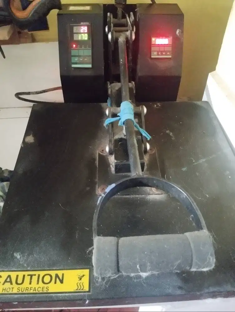Dijual cepat mesin press kaos
