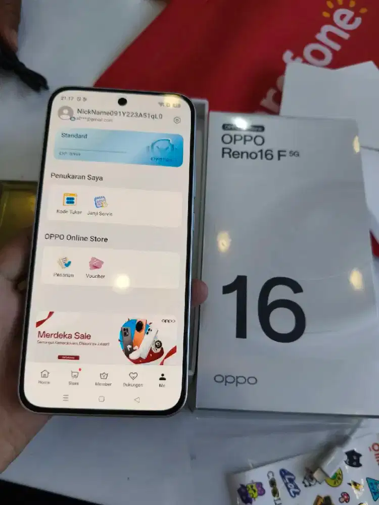 OPPO RENO 16F 8/256 PROMO HARGA MURAH DIBAWAH MODAL