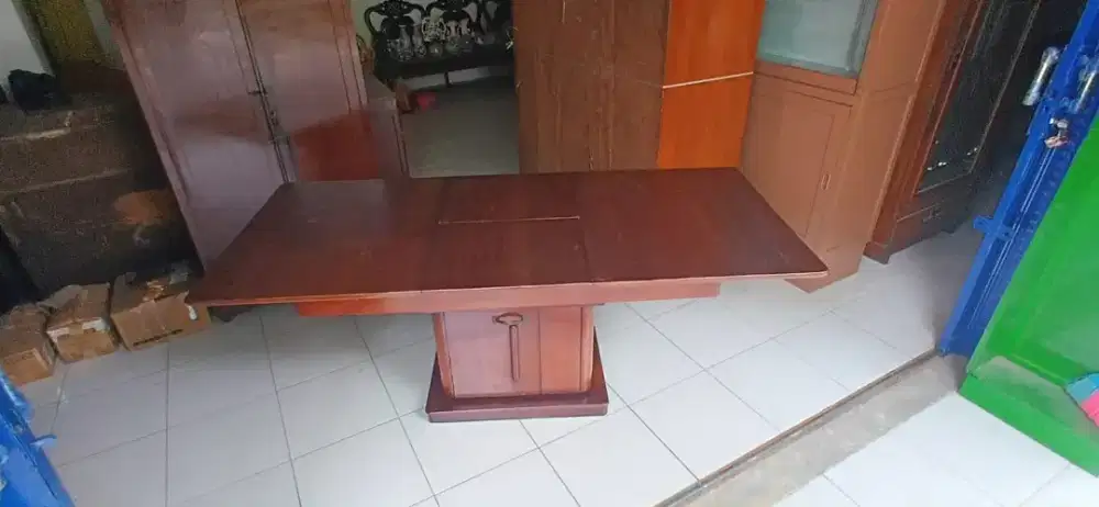 Meja arsitek meja gambar meja tulis meja makan kayu jati tua