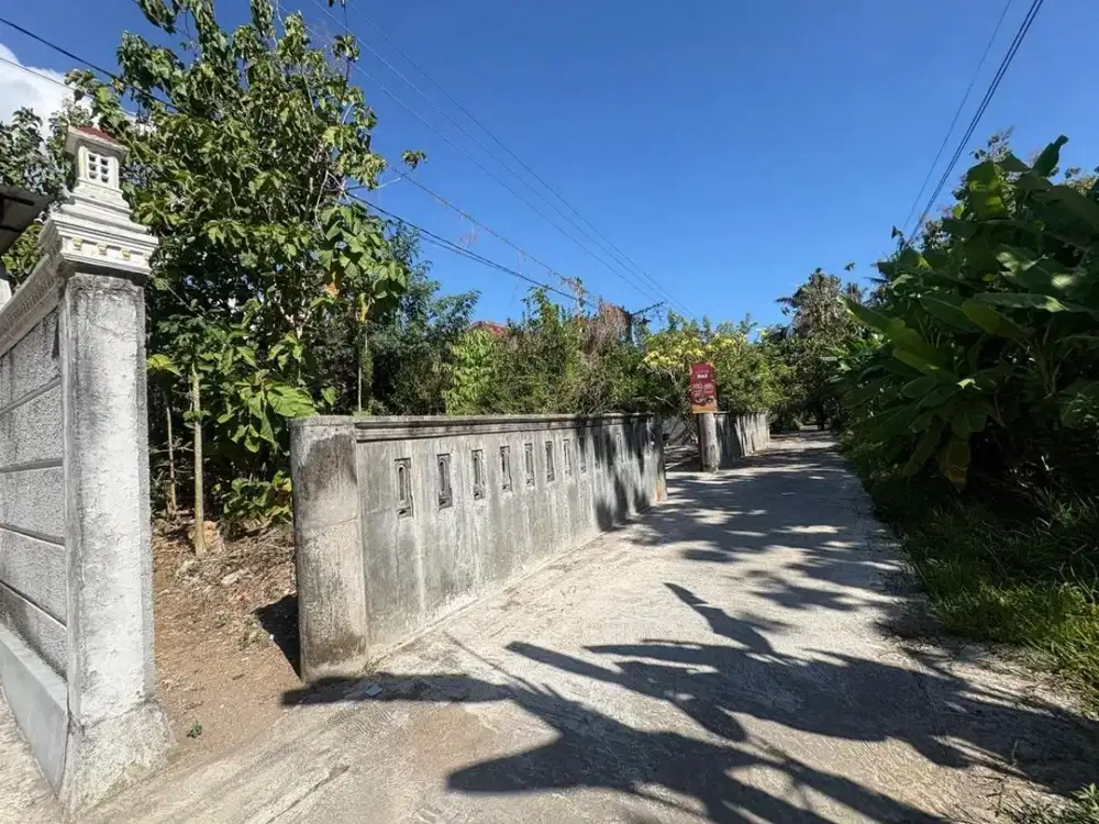 Tanah Dijual Yogyakarta di Jl. Klangon-Tempel Dekat Pasar Godean
