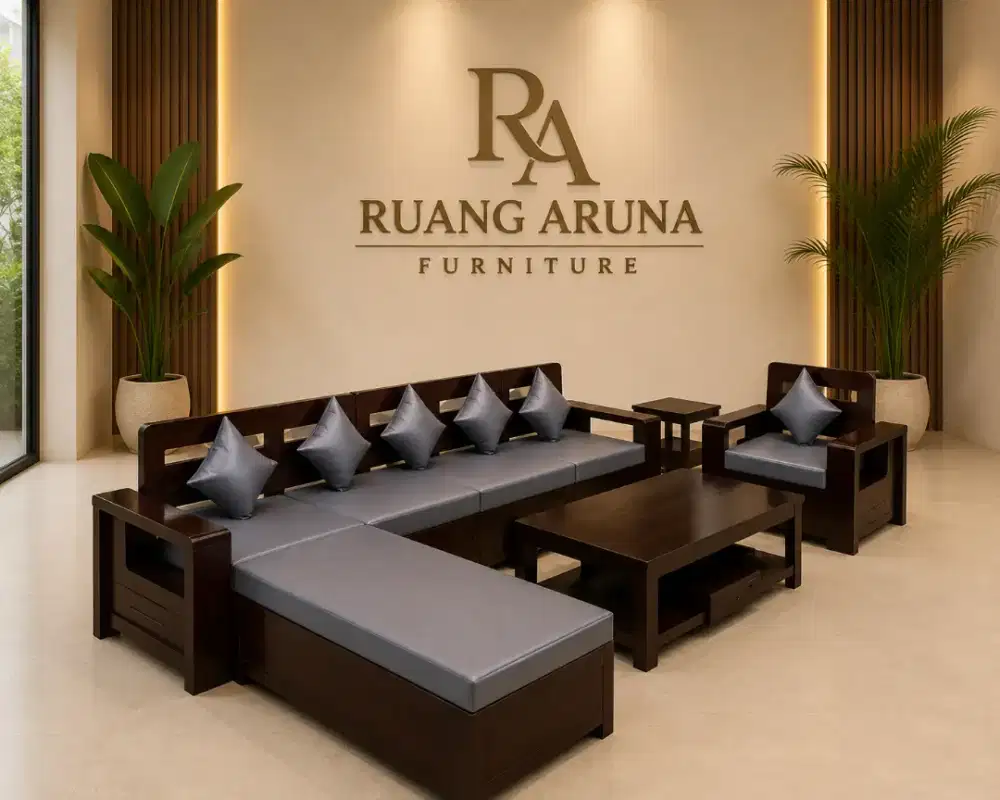 KURSI TAMU SUDUT MININALIS SADEWA