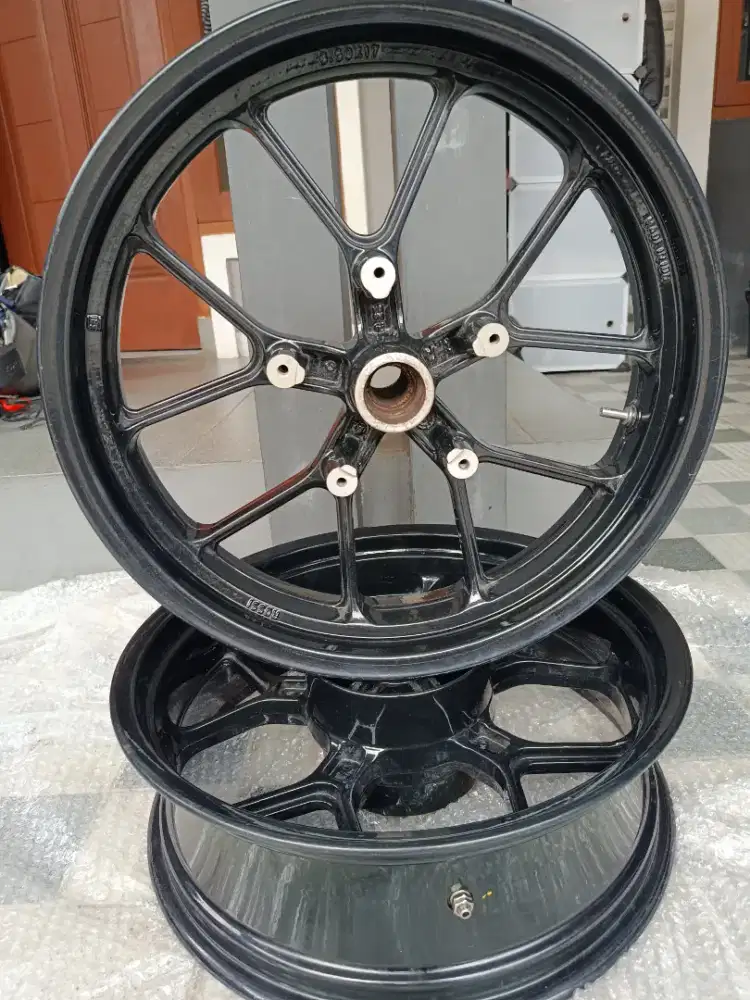Velg nija 250 fi karbu lebar 3.5 5.5 inchi velg Rossi