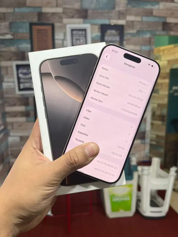 iphone 16 pro 128gb desert titanium