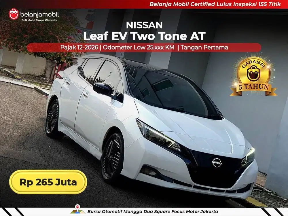 [ LOW KM ] Nissan Leaf EV Two Tone AT 2023/2024