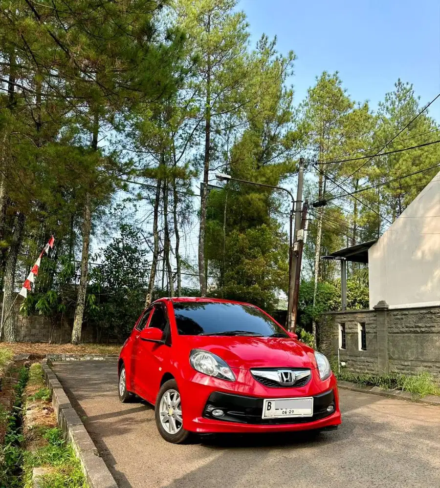 Honda Brio E MT 2014 Manual Merah 2015/2016 NO PR Dp20JT  RS
