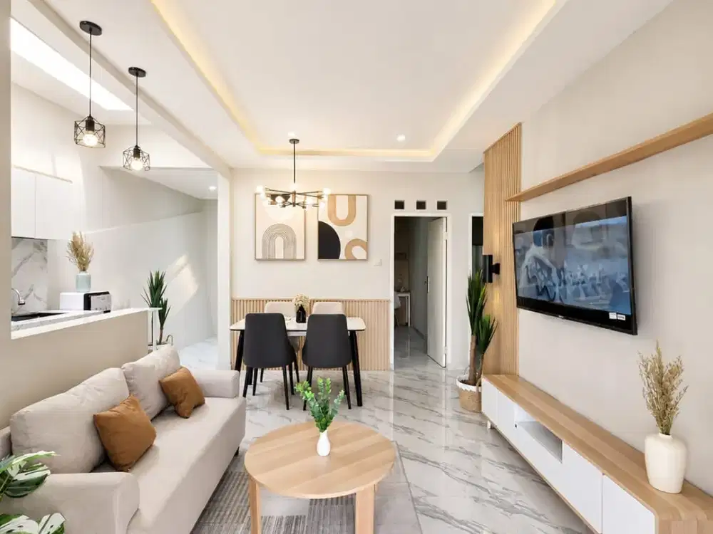 Rumah Mewah Full Furnished Siap Huni dekat TOL BSD City