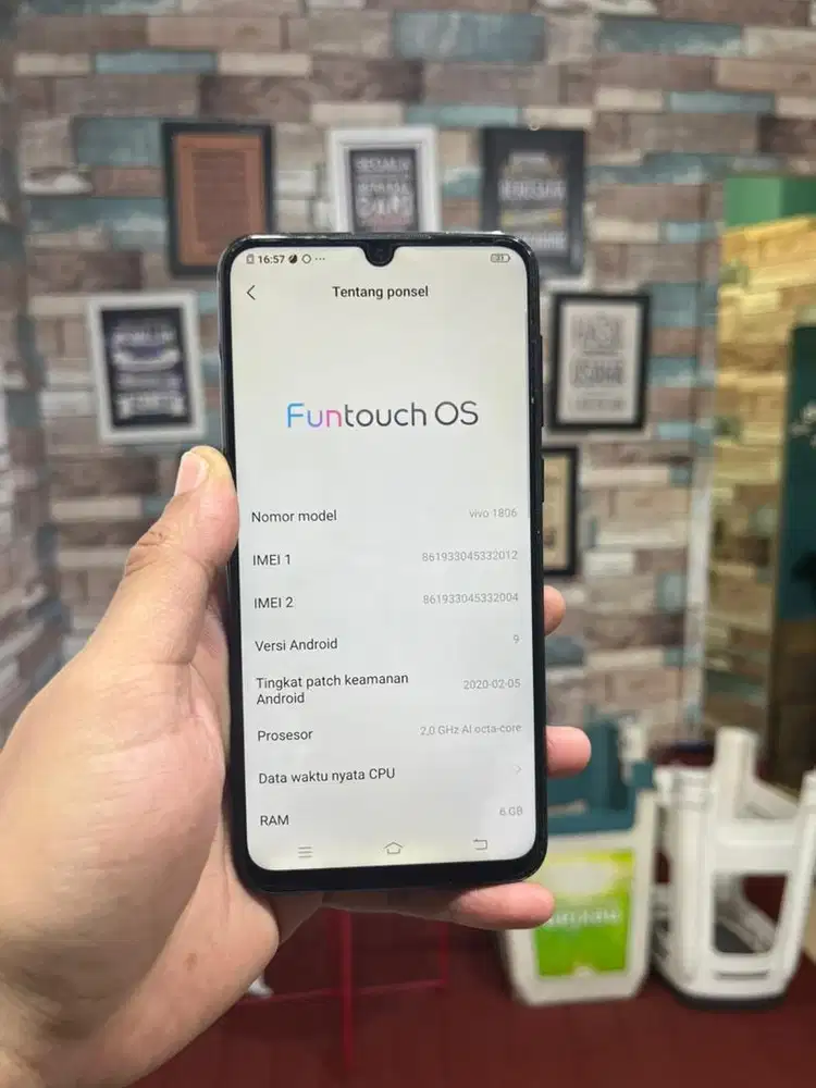 vivo v11 6/64 batang murah