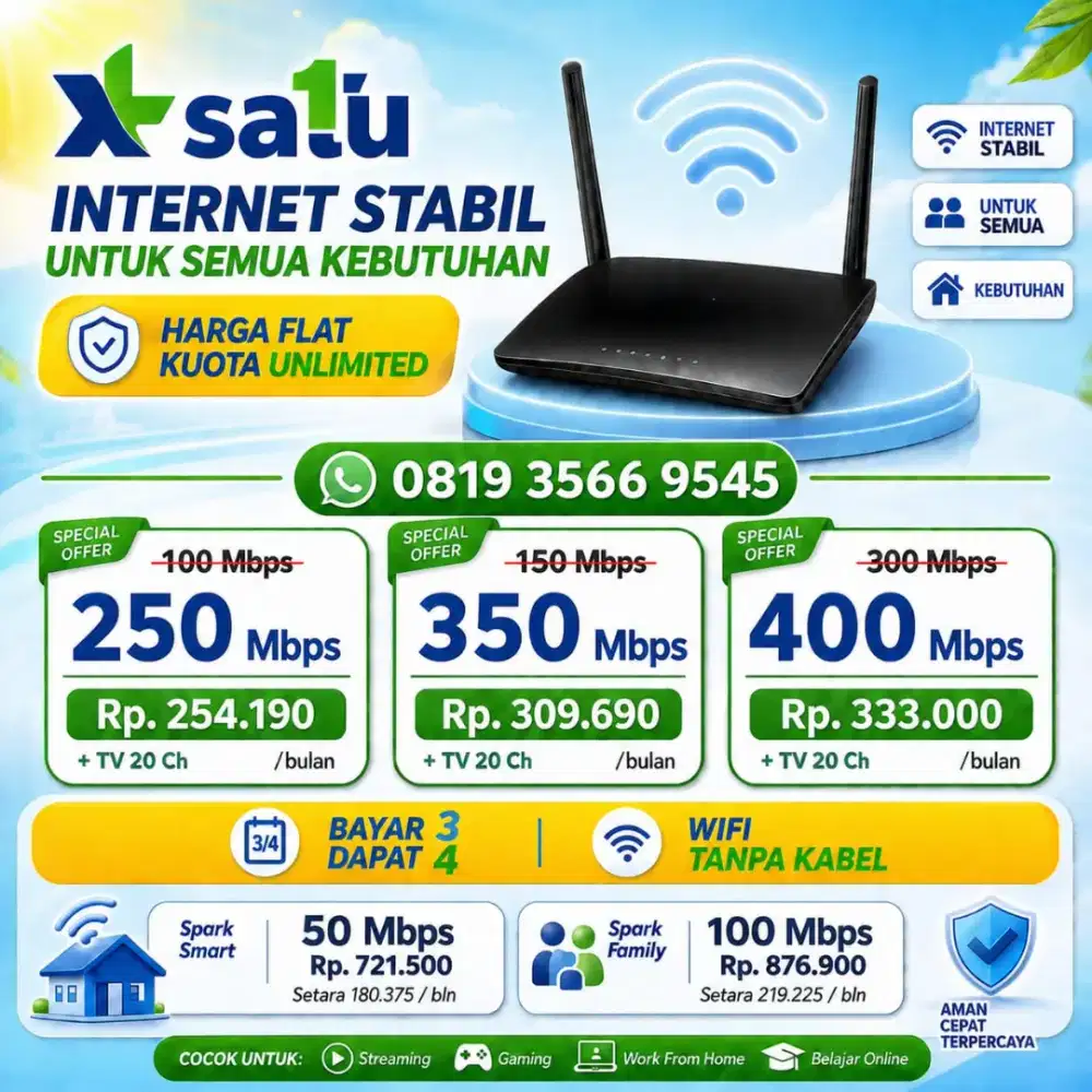 Jasa pasang wifi area surabaya, sidoarjo dan gresik