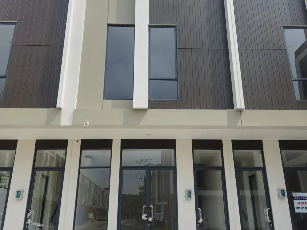 Disewakan Ruko Baru Verona Gading Serpong Tangerang 2 Lantai