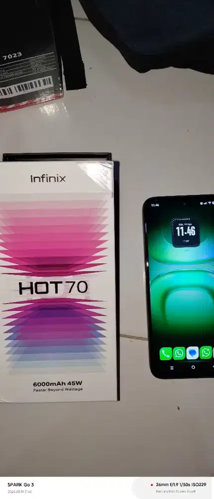 INFINIX Hot 70 Ram 6gb / 128