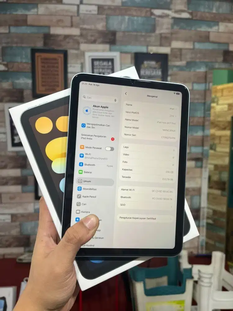 ipad mini 7 256 ibox like new