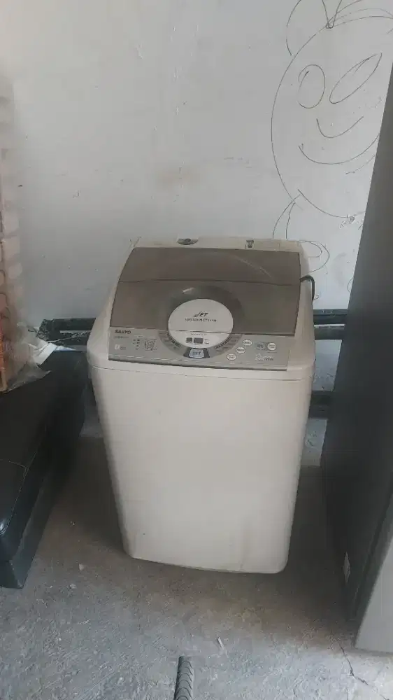 Mesin cuci 1 Tabung Merk Sanyo