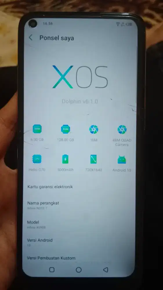 Infinix Note 7 Ram 6/128
