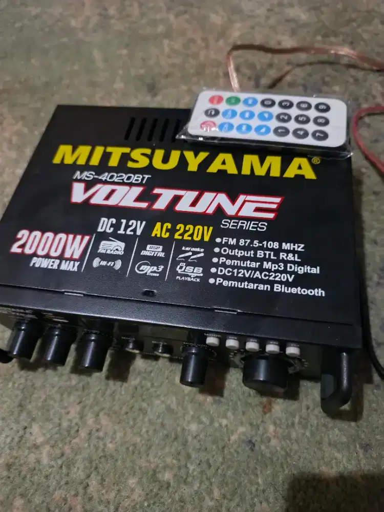 Amplifier mitsuyama 2000 watt