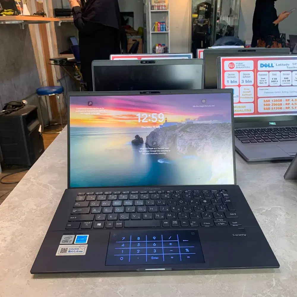 ASUS ExpertBook B9 B9450F i7 Gen 10 Laptop Second Bekas Berkualitas