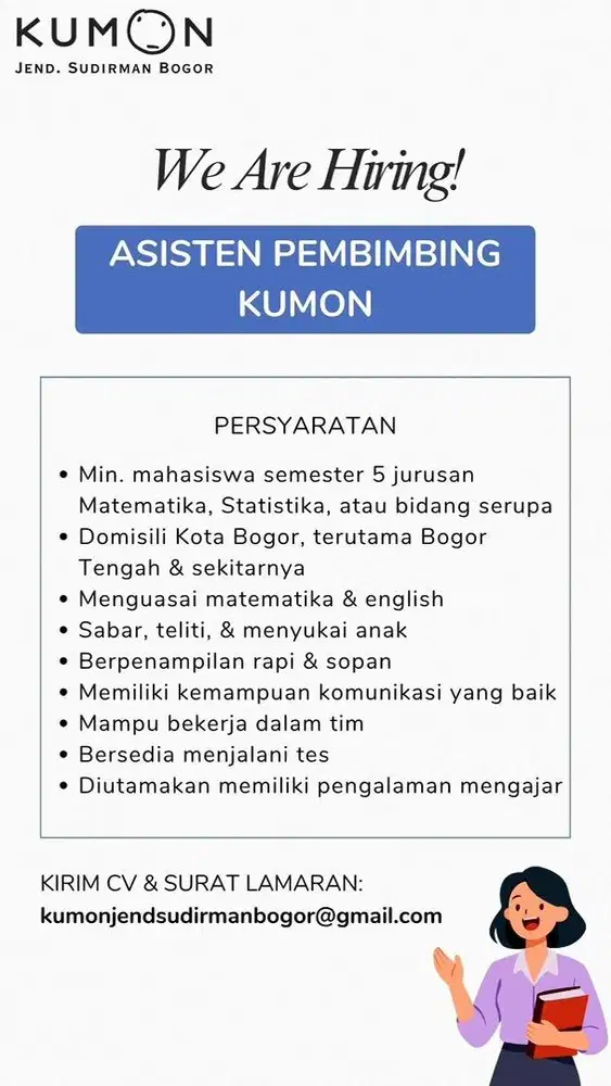 Asisten Pembimbing Kumon