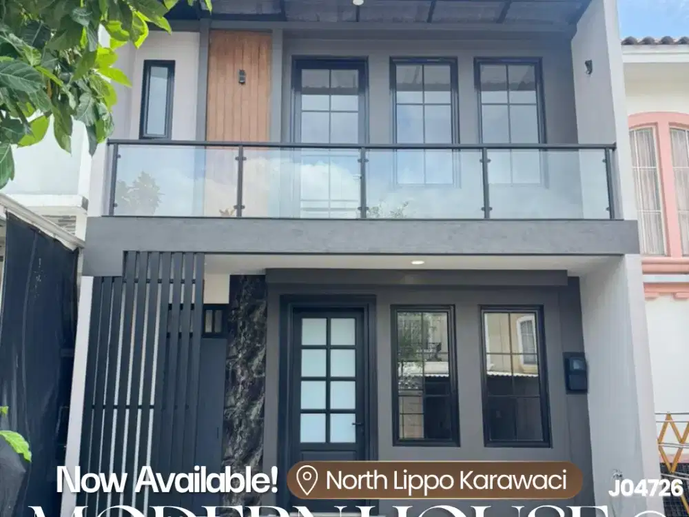 For sale! rumah Moder 2 lantai di Lippo Karawaci Utara