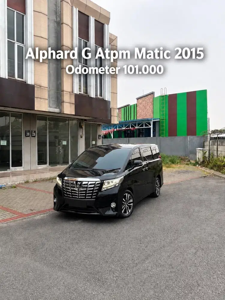 Toyota Alphard G ATPM 2015