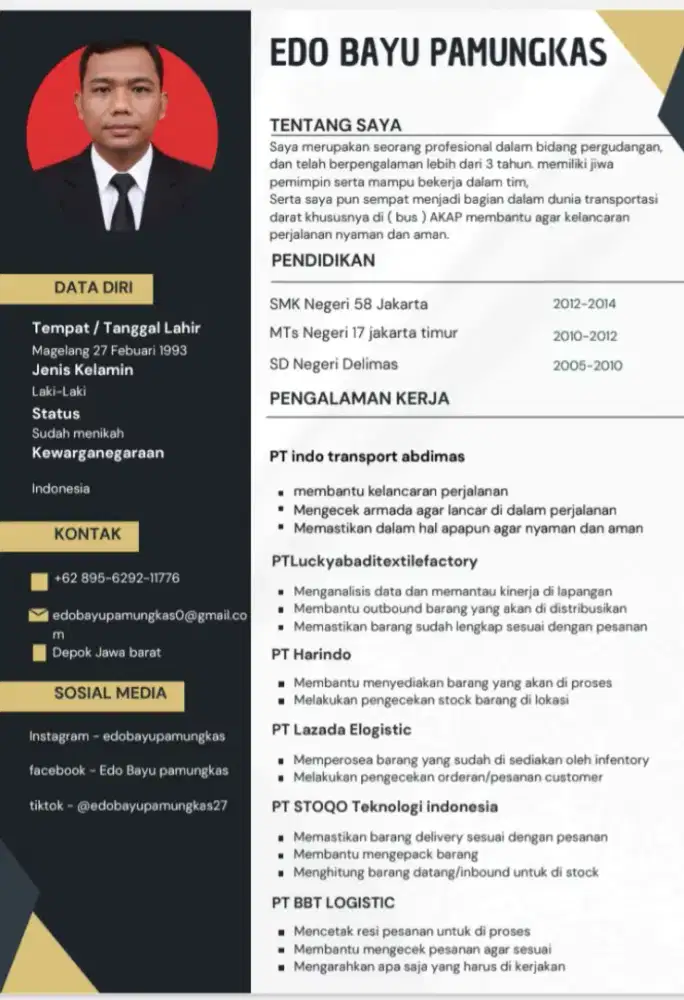 Mencari pekerjaan