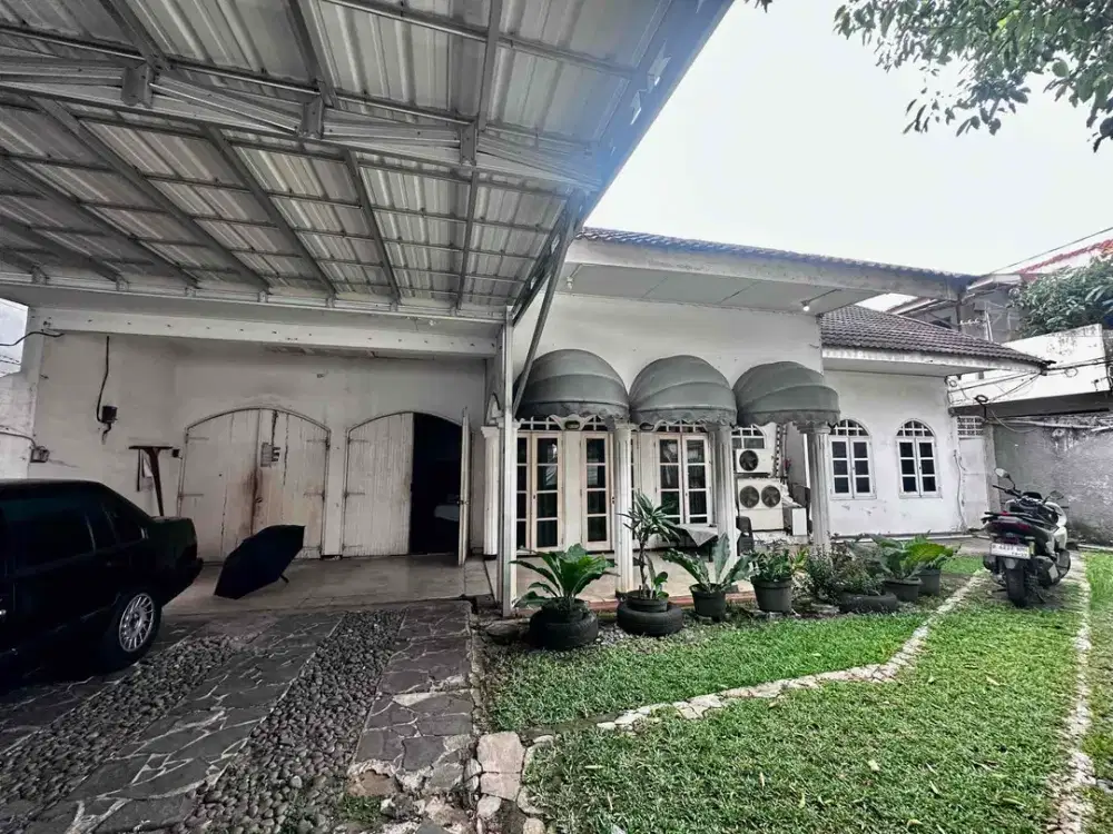 Jual Cepat Rumah Tua Hitung Tanah Cipete LT 886 m² SHM Harga 13,8 M Nego sampai deal