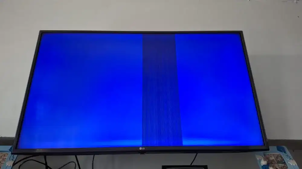 TV LG 4K UHD 43 [Blank] Cuma Keluar Suara
