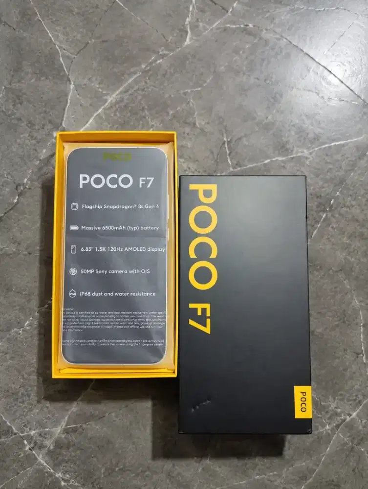 Poco F7 ram 12/512 Like new garansi resmi