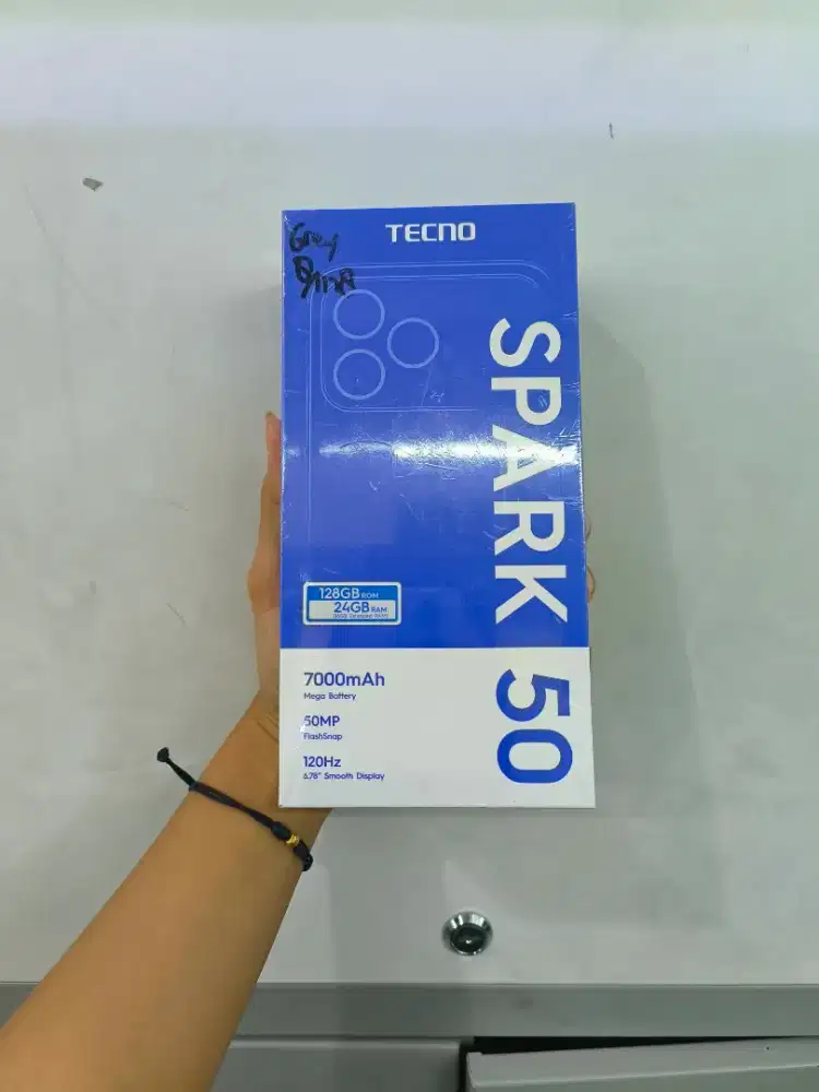 Tecno spark 50 New Bergaransi Resmi Siap Antar