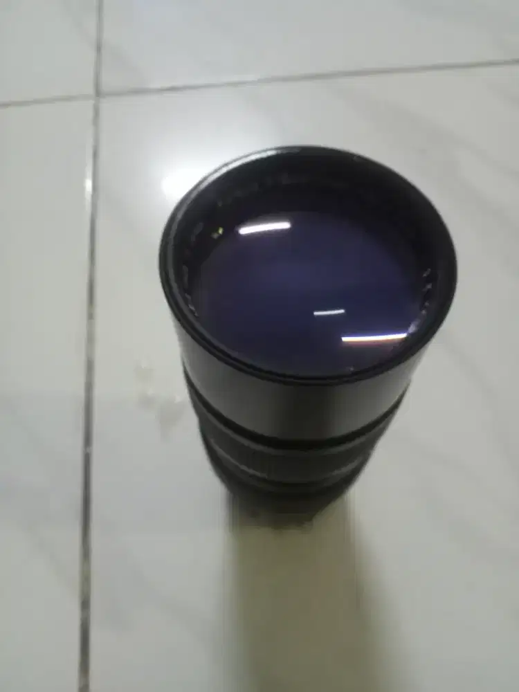 Lensa Kamera titipan teman