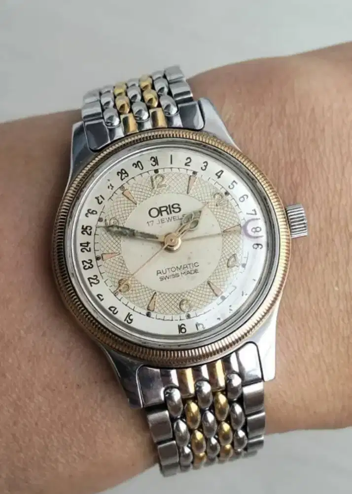 Vintage Oris pointer date Ca 1992