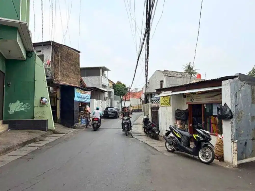 Tanah dan Rumah Pinggir Jalan Raya Batu Ampar Condet