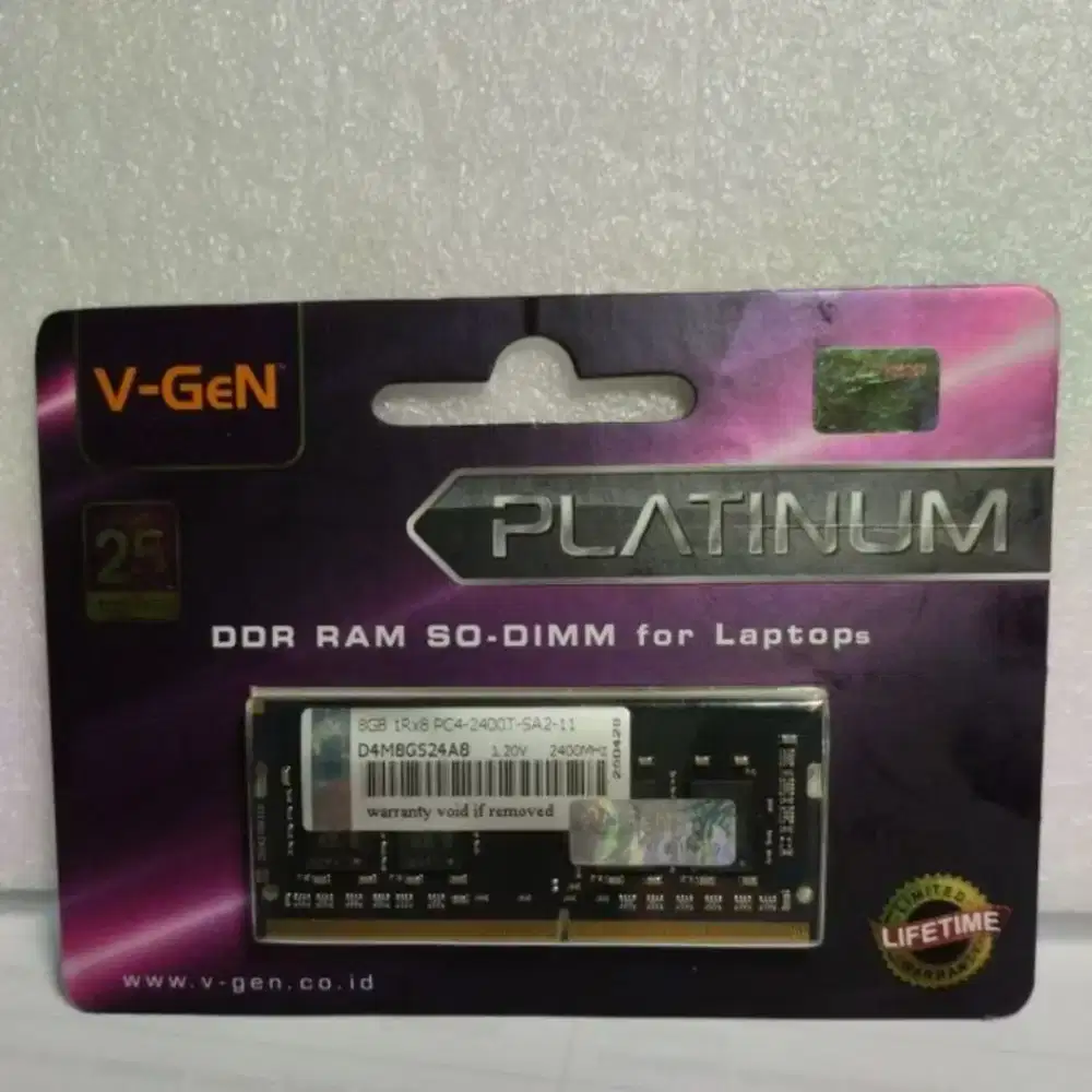 Memory / RAM VGEN Platinum DDR4 8GB 2400MHz