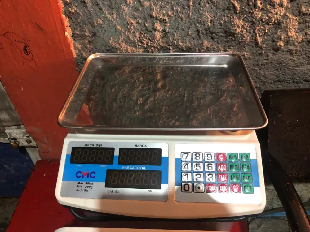 Timbangan Digital CMC (Free Rak Telur)