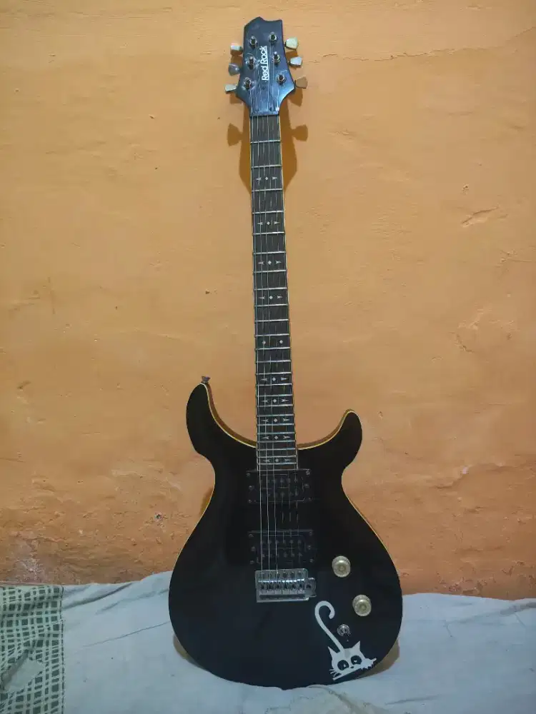 Gitar Elektrik Listrik Red Rock Original