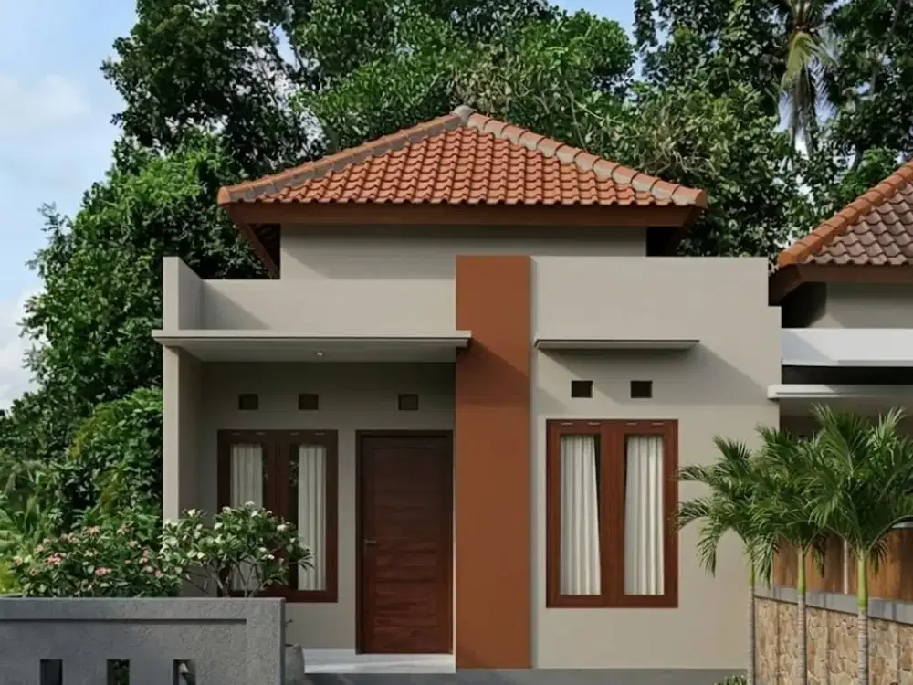 Dijual rumah murah bagus di Vismaya Residence Tabanan Bali siaphuni minimalis modern