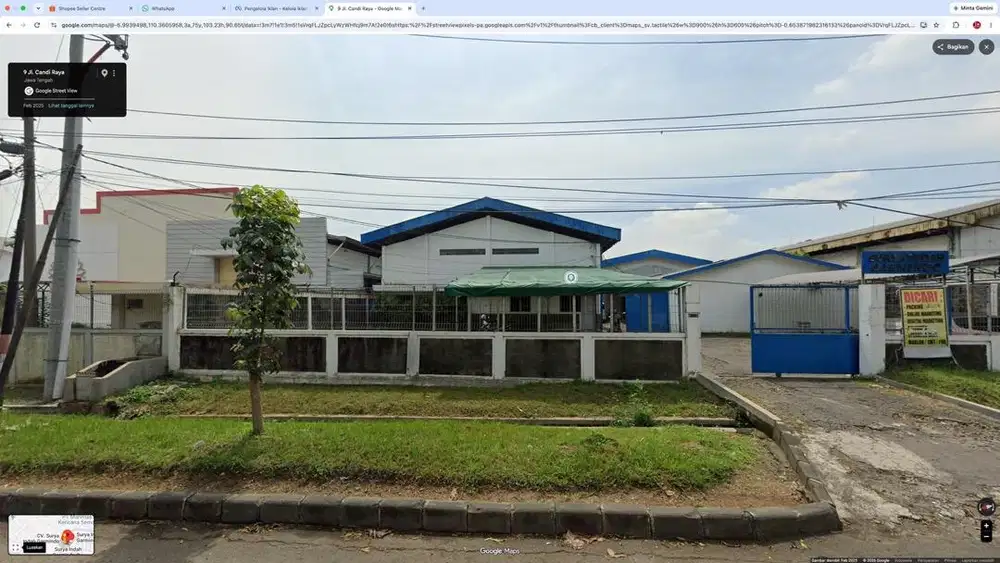 Jual Pabrik Siap Pakai di Kawasan Industri Candi Krapyak KIC Semarang