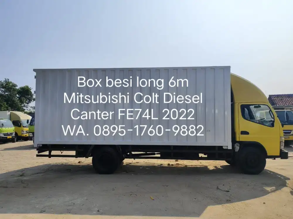 kontener box besi long 6m lengkap