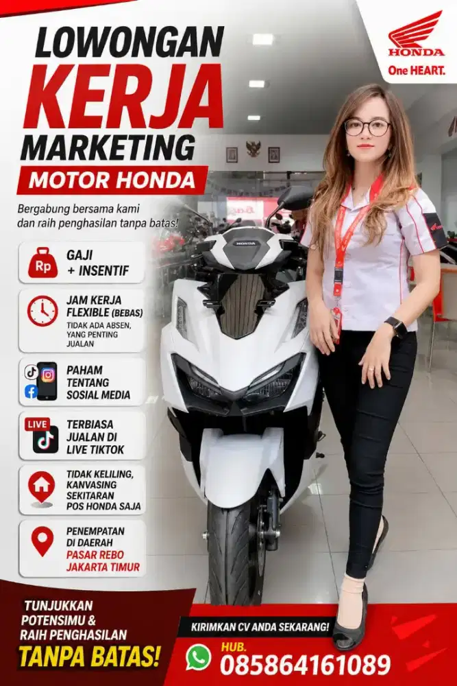 Lowongan Kerja Marketing Honda
