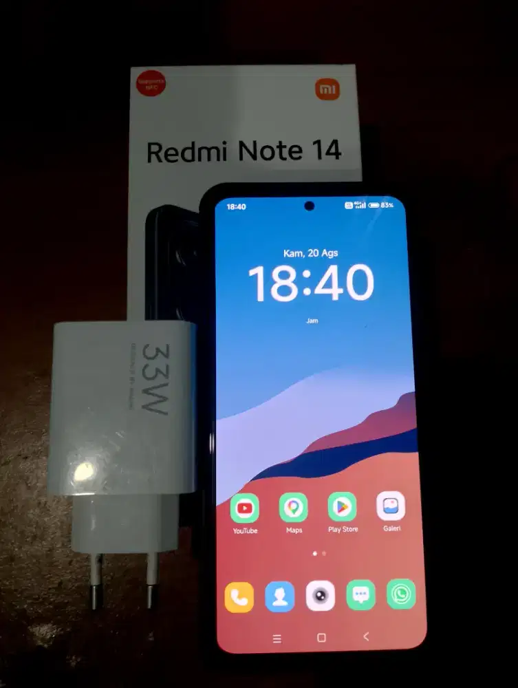 xiaomi redmi note 14 black 8/128