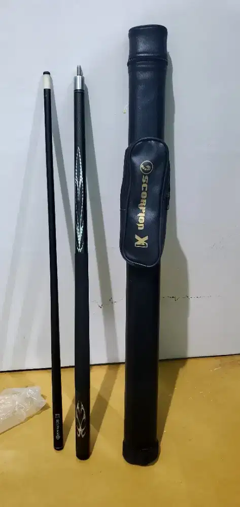 Dijual ! Stick Billiard merk Scorpion X1 bukan How Cue, Predator,