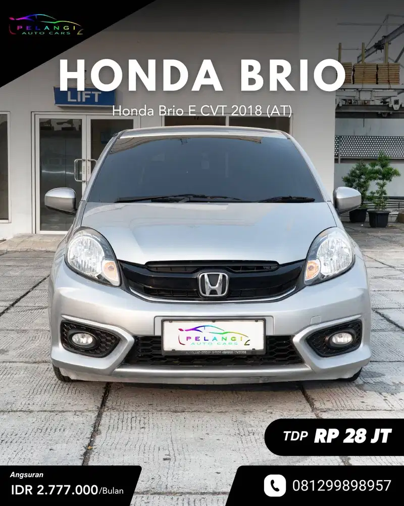 FOR SALE: Honda Brio E CVT 2018 (AT)