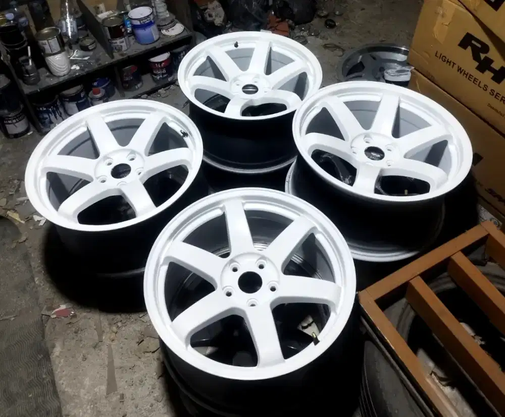Velg ring 18 volkrays te37 lebar 8,5-9,5 et40 35 pcd 5x114 pnp 5x112