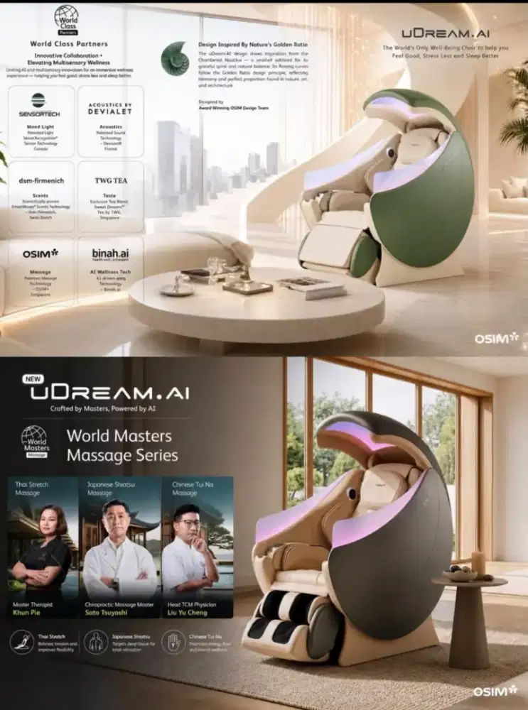 Harga special Kursi pijat osim