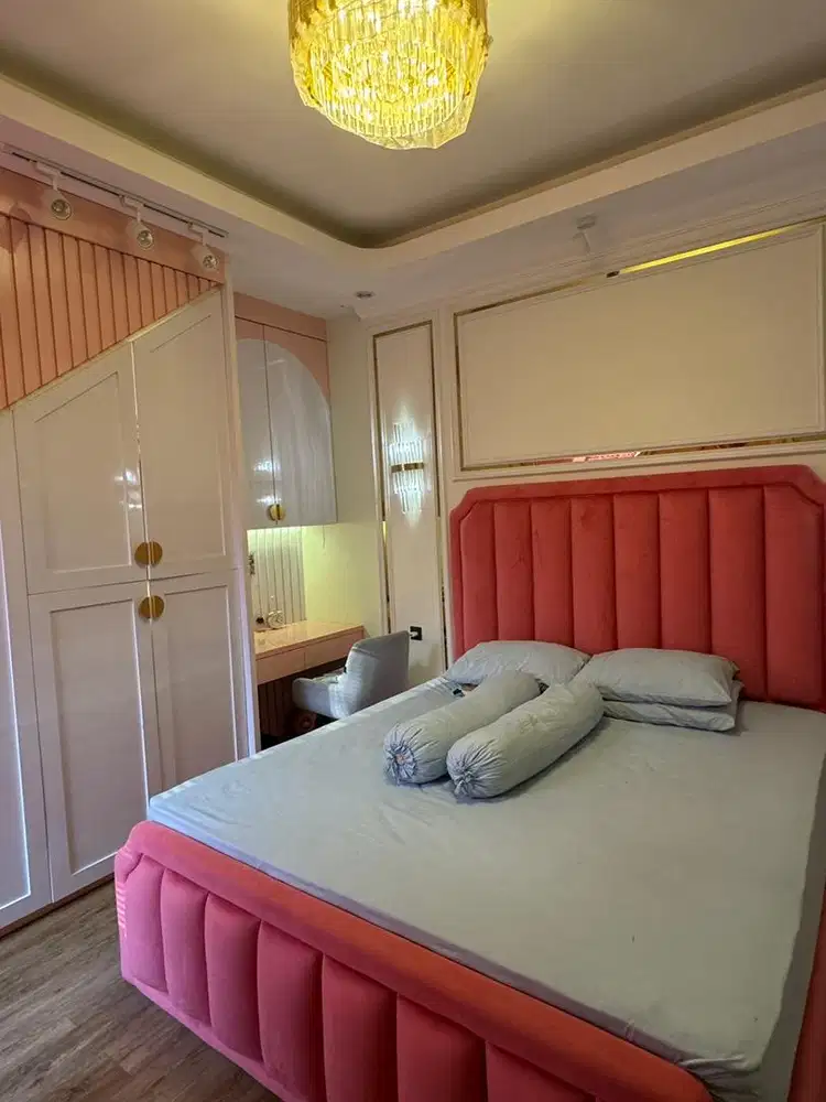 Dijual rumah di dalam cluster arana harapan indah, full furnished.