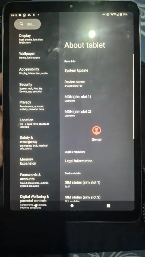 Aldocube iplay 50 mini pro 8/128 gb