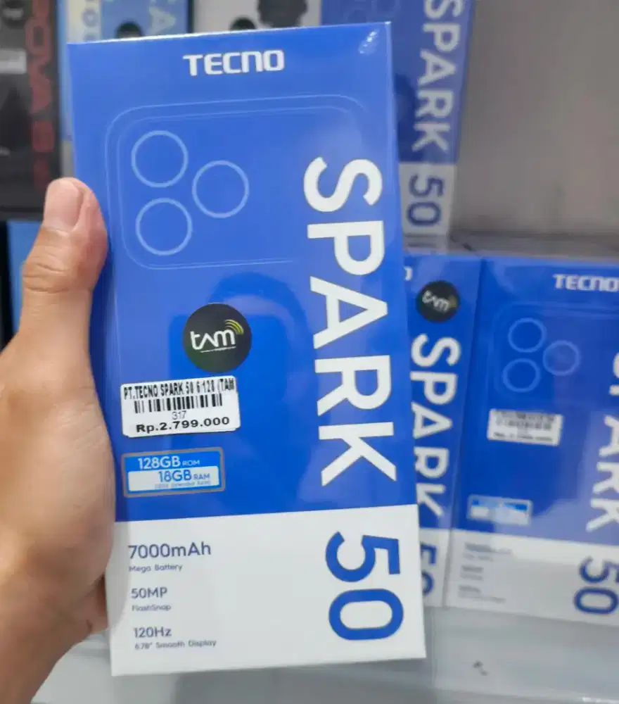 TECNO SPARK 50 8/128GB | ATLANTIS DAHSYAT