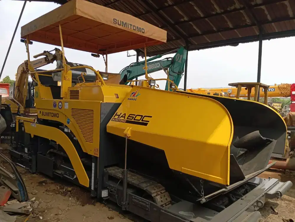 Dijual Sumitomo HA60C Asphalt Finisher Build Up Jepang  Harga TDP