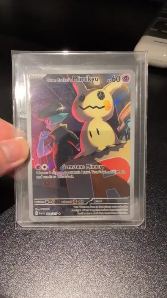 Dijual TCG Pokemon Team Rocket's Mimikyu, Mawile, Aurorus, etc
