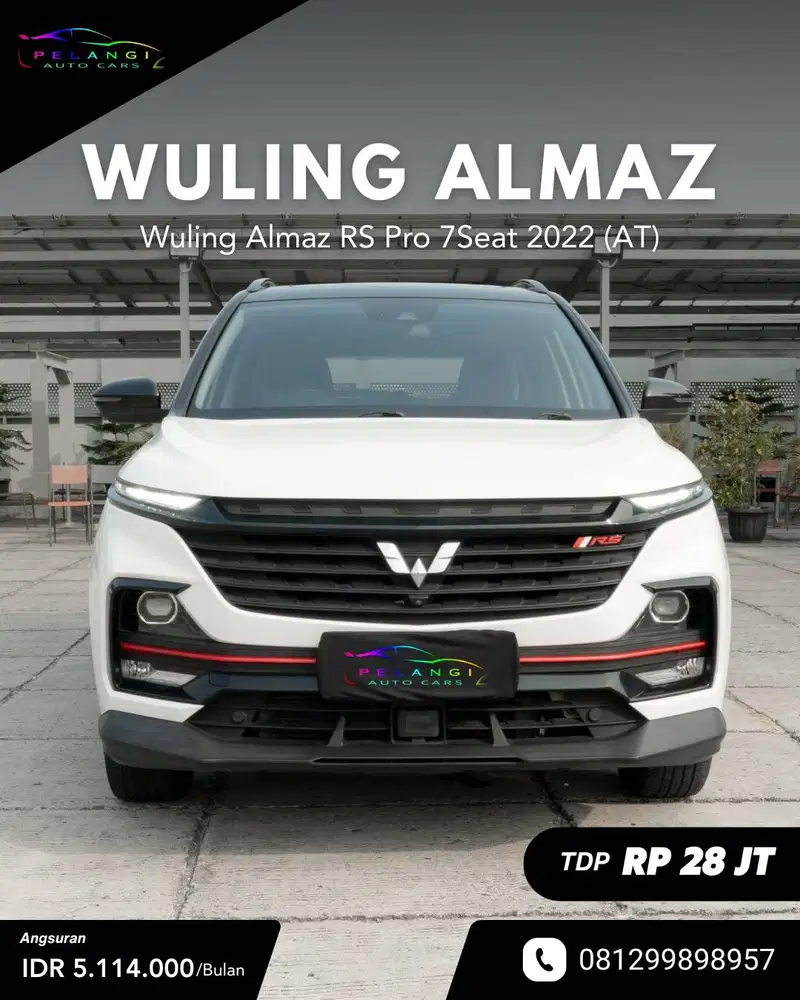 FOR SALE: Wuling Almaz RS Pro 7Seat 2022 (AT)
