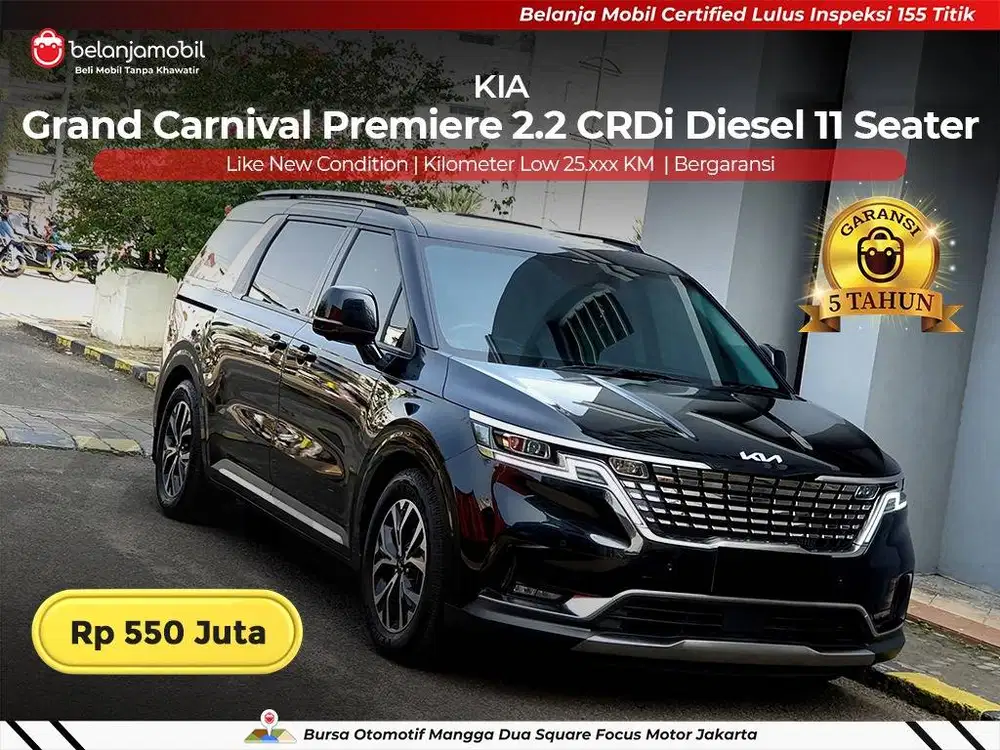 [ LOW KM 25RB ] Kia Grand Carnival 2.2 CRDi Diesel 11 Seat 2023/2024